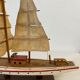 Model wooden boat