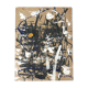 Peinture abstraite signée, années 90