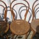 Trio of Thonet chairs late 19th model 14