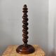 Vintage turned wooden lamp base – France 1950-60