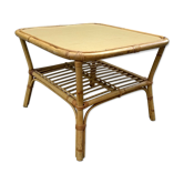 rattan coffee table