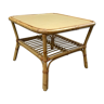 rattan coffee table