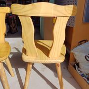 2 country Bavarian chairs
