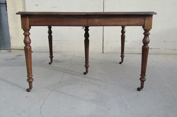 Old dining table opening 5 feet