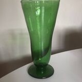 Médicis vase in blown glass, Italian work, 1960.