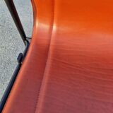 Set of 2 Matteo Grassi leather chairs