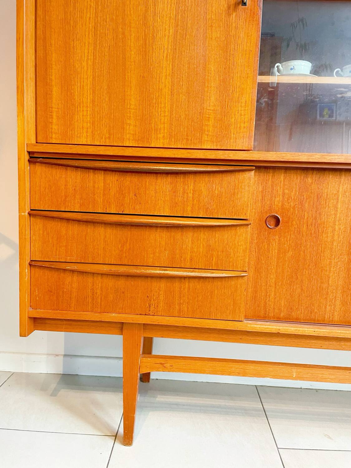 Teak sideboard – Deutsche Möbel – 1960s