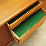 Buffet en teck, design danois, années 1970, fabricant : Dyrlund