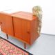 Vintage Danish teak chest of drawers from the 60s/70s, Danish retro style.
