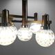 Vintage Italian chandelier in the style of Gaetano Sciolari, 1970s