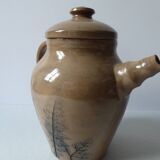 Chevrette à décor végétal