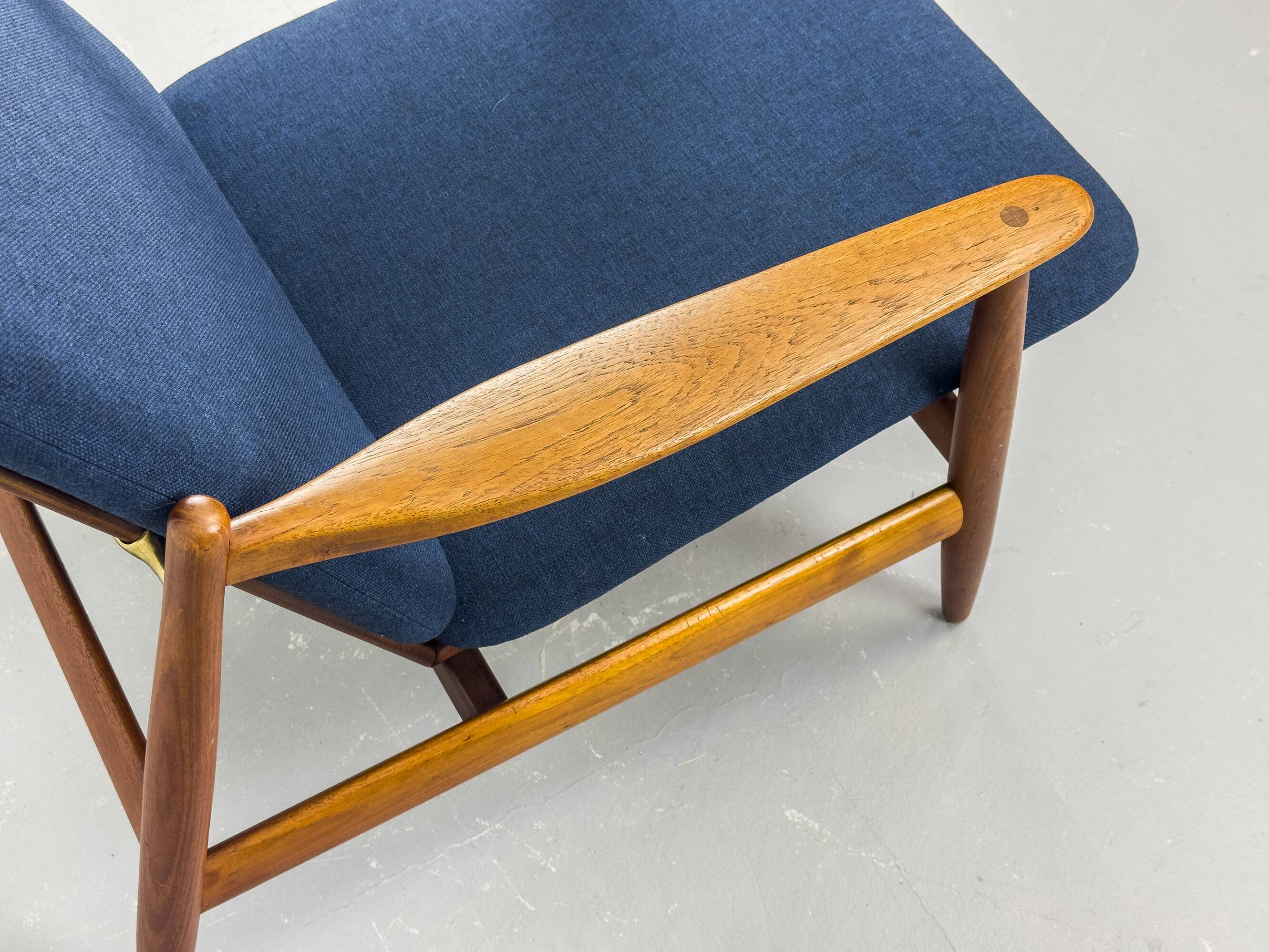 Danish Teak Lounge Chair by Hans Olsen for Frem Røjle, 1960s