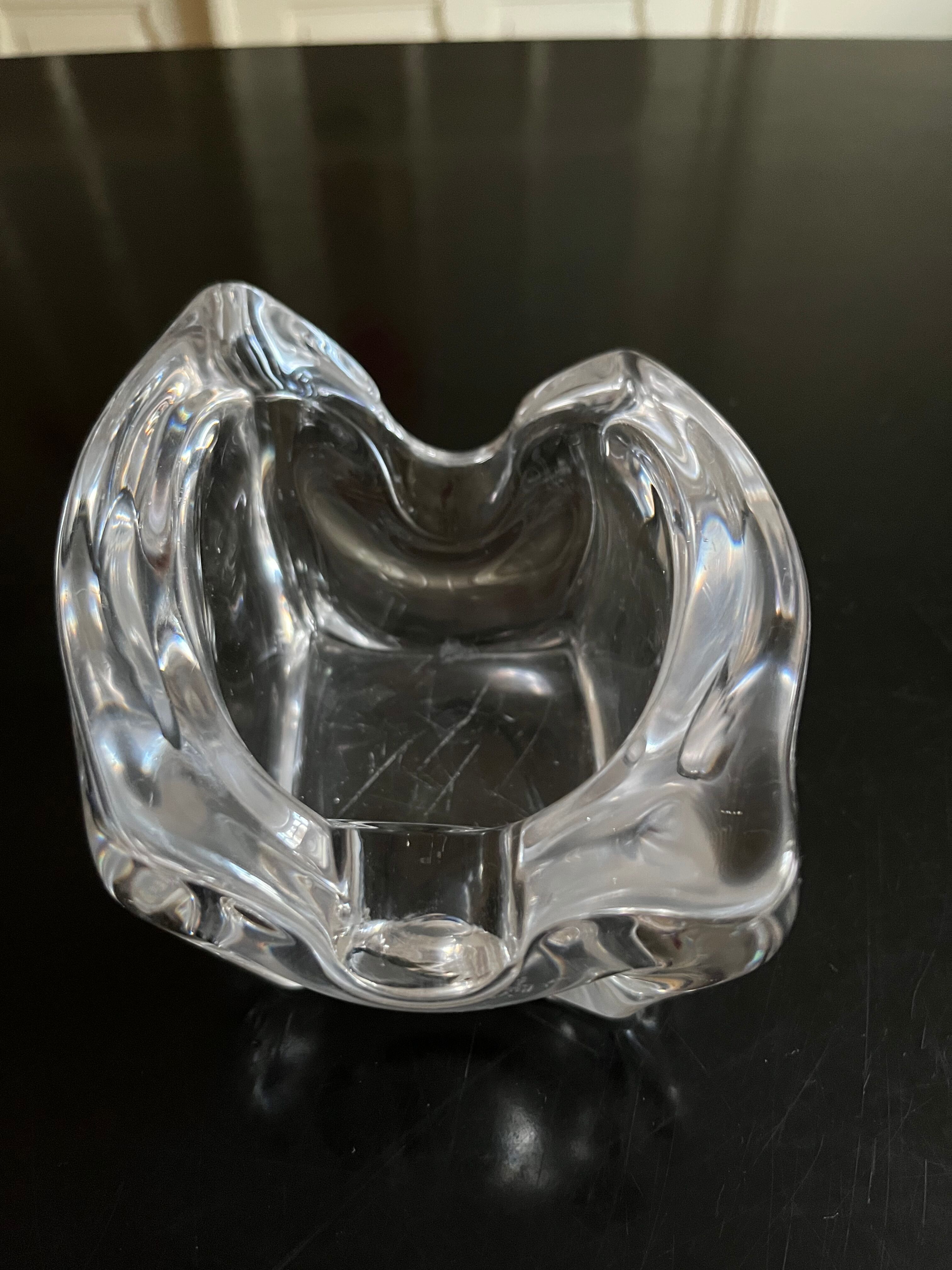 Crystal ashtray