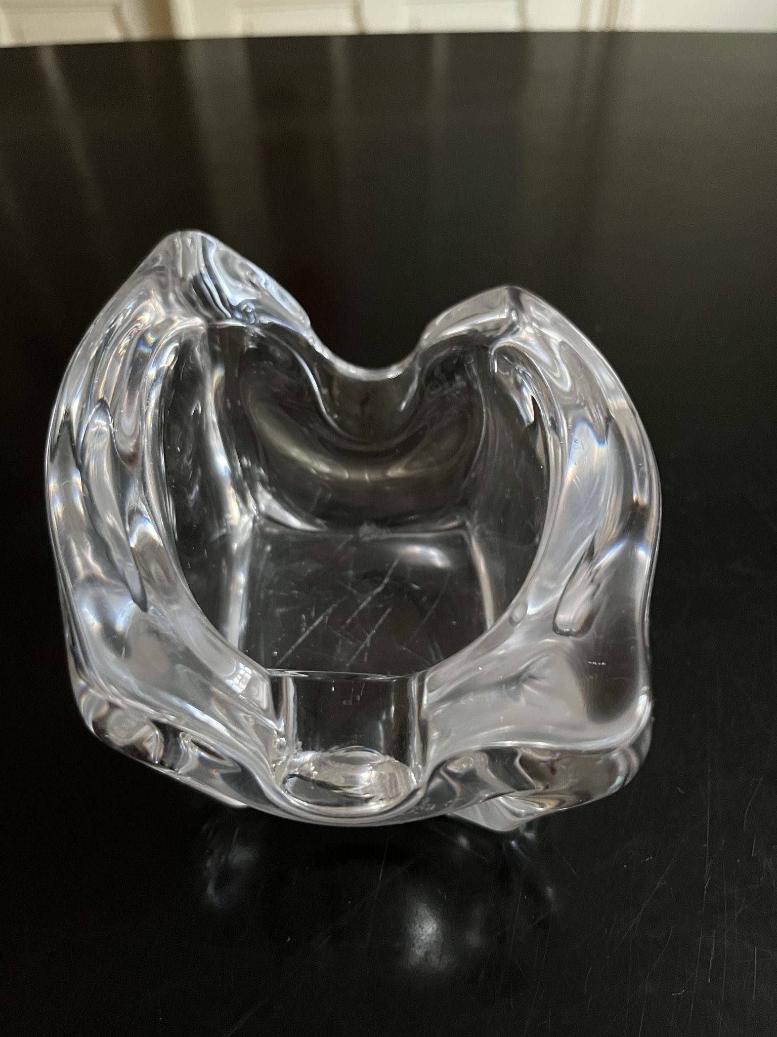 Crystal ashtray