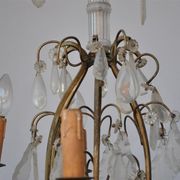 Colavita pampille of style Louis XV bronze Doré 6 lights