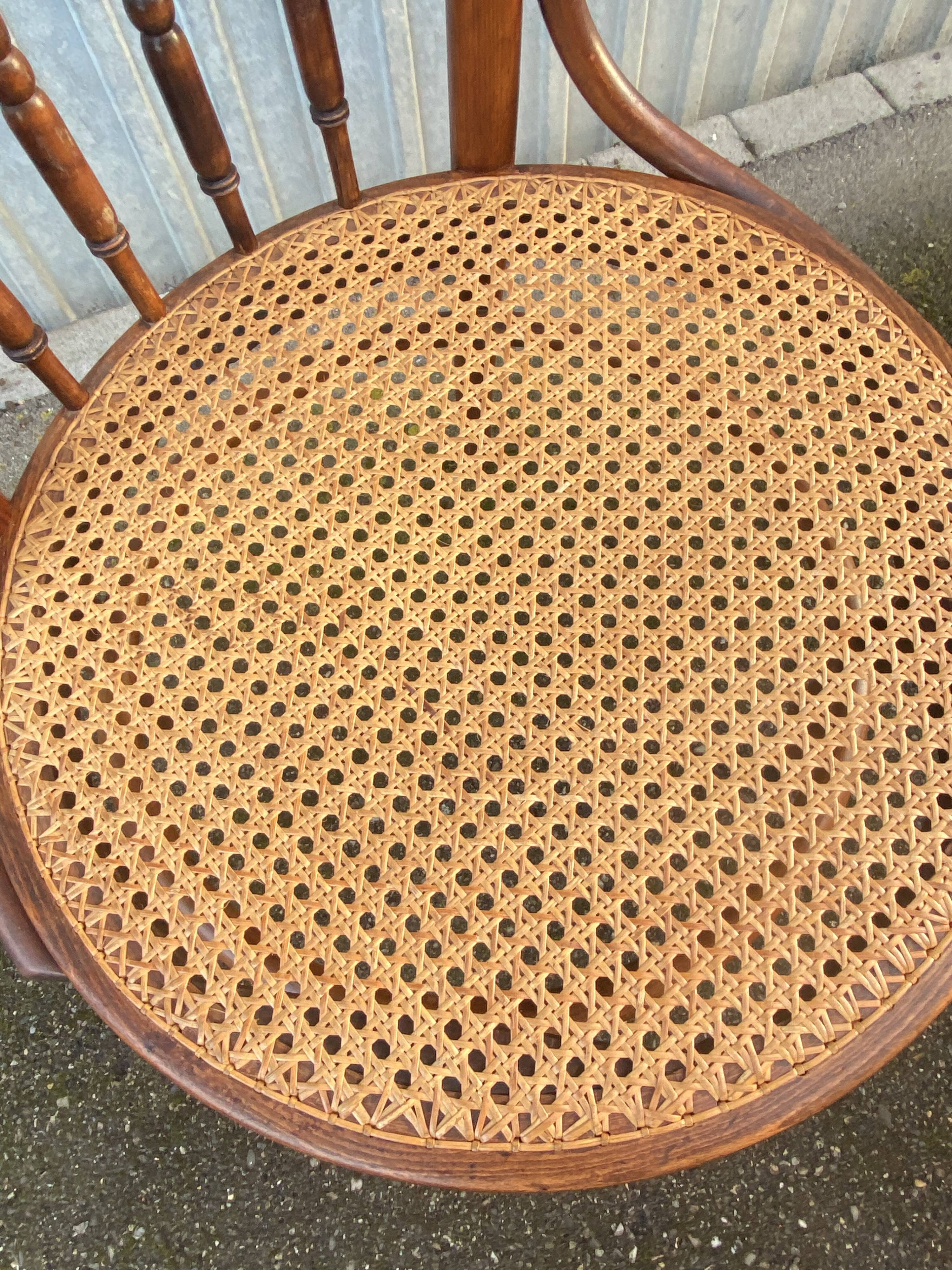Fauteuil Bois courbé viennois vers 1920