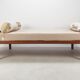 Mid-century teak daybed, 1960s