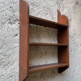 Old wooden wall shelf