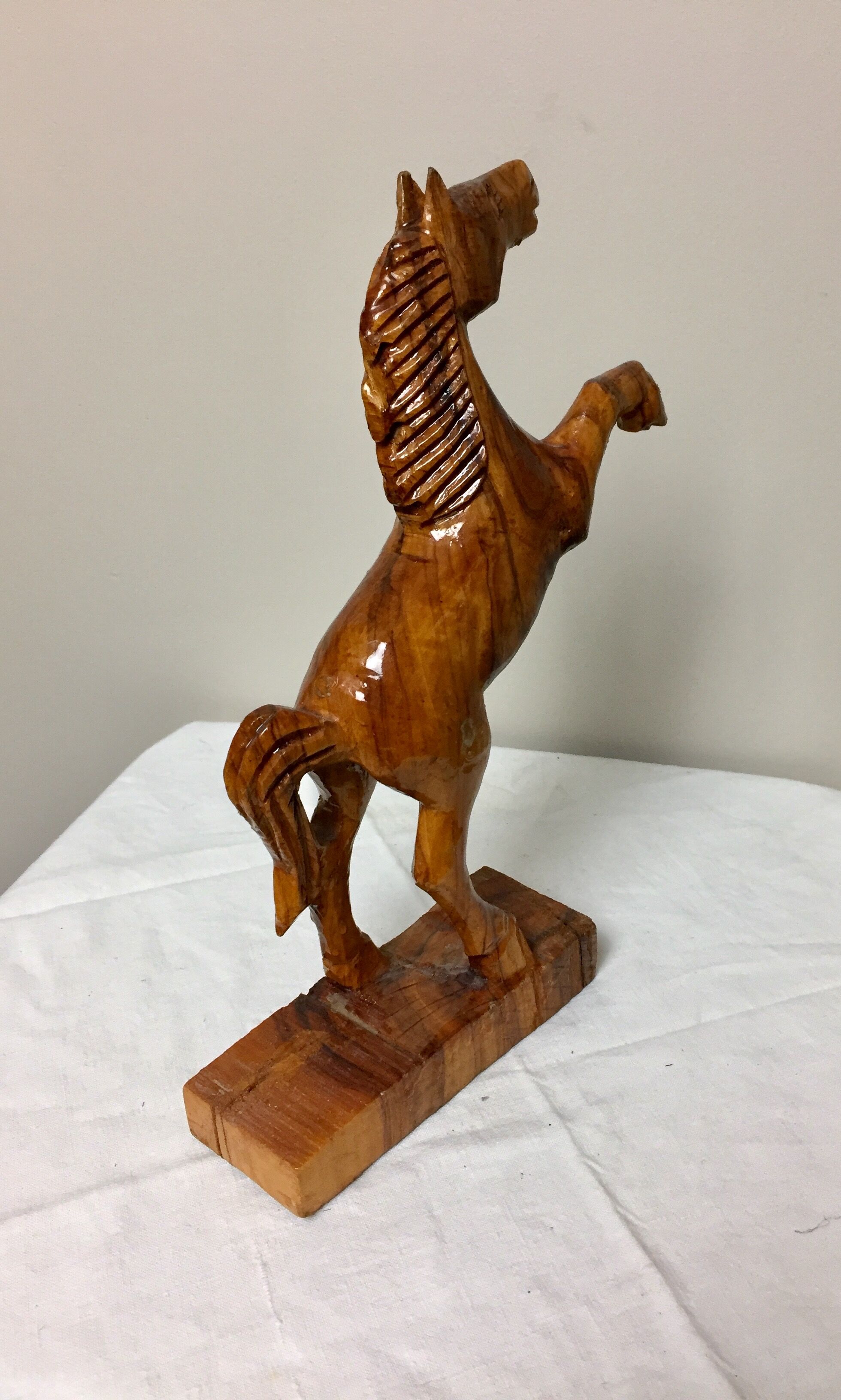 Prancing Wooden Horse