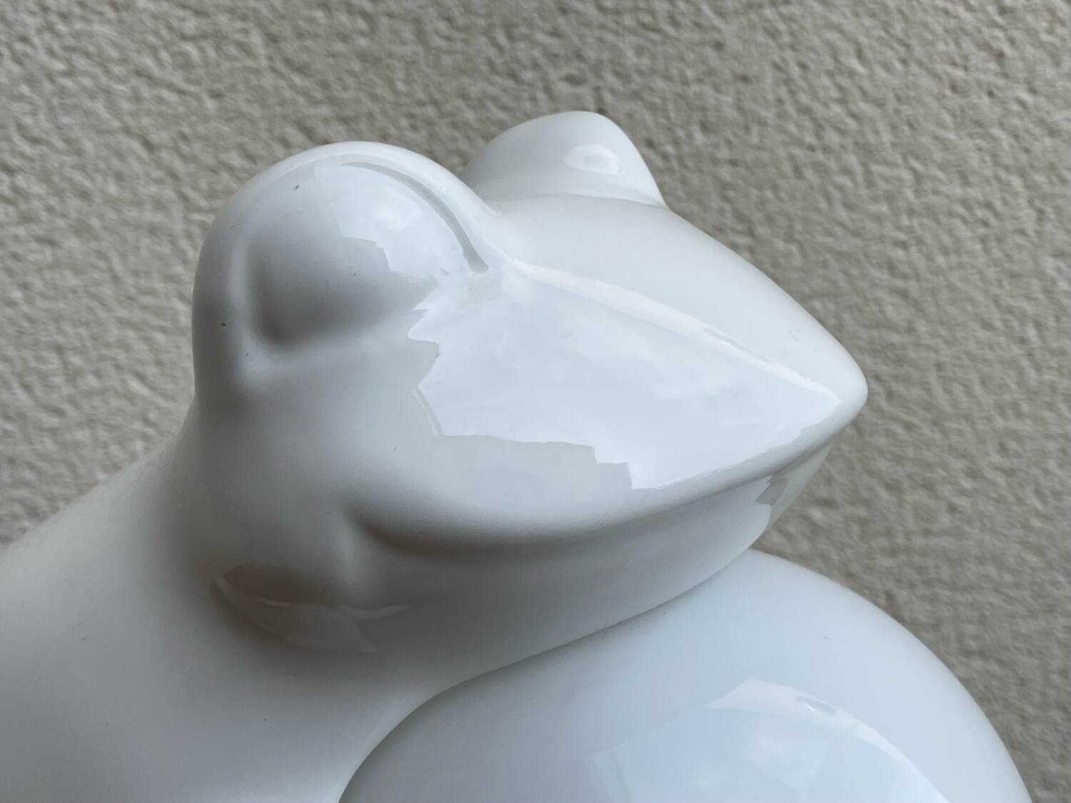 Vintage 80's frog lamp
