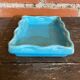 Vide Poche Ancien D YRONDY Céramique Bleu Turquoise Made In France Vin