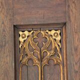Wooden panel in Gothic style