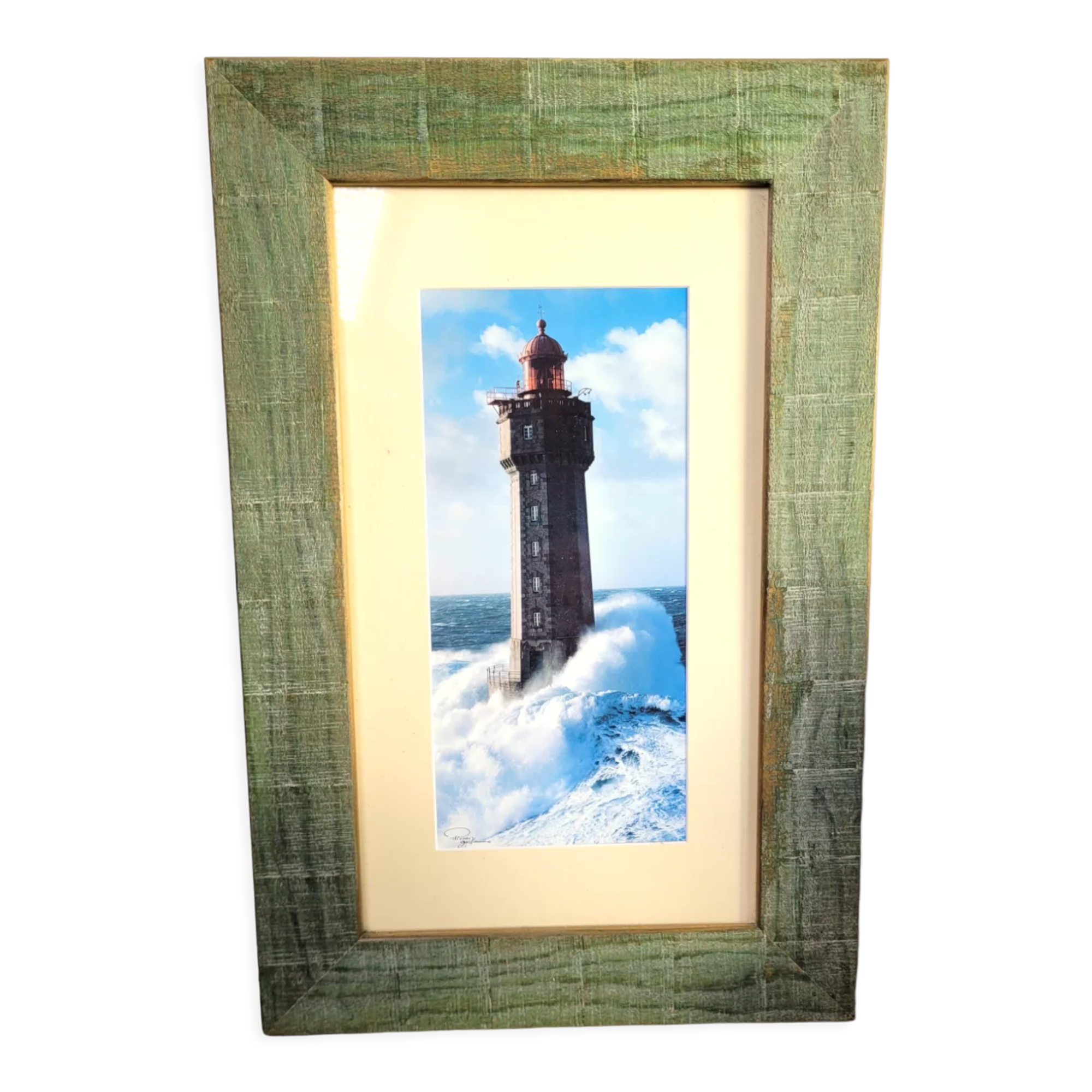 Sea photo lighthouse by G. Plisson 23x35