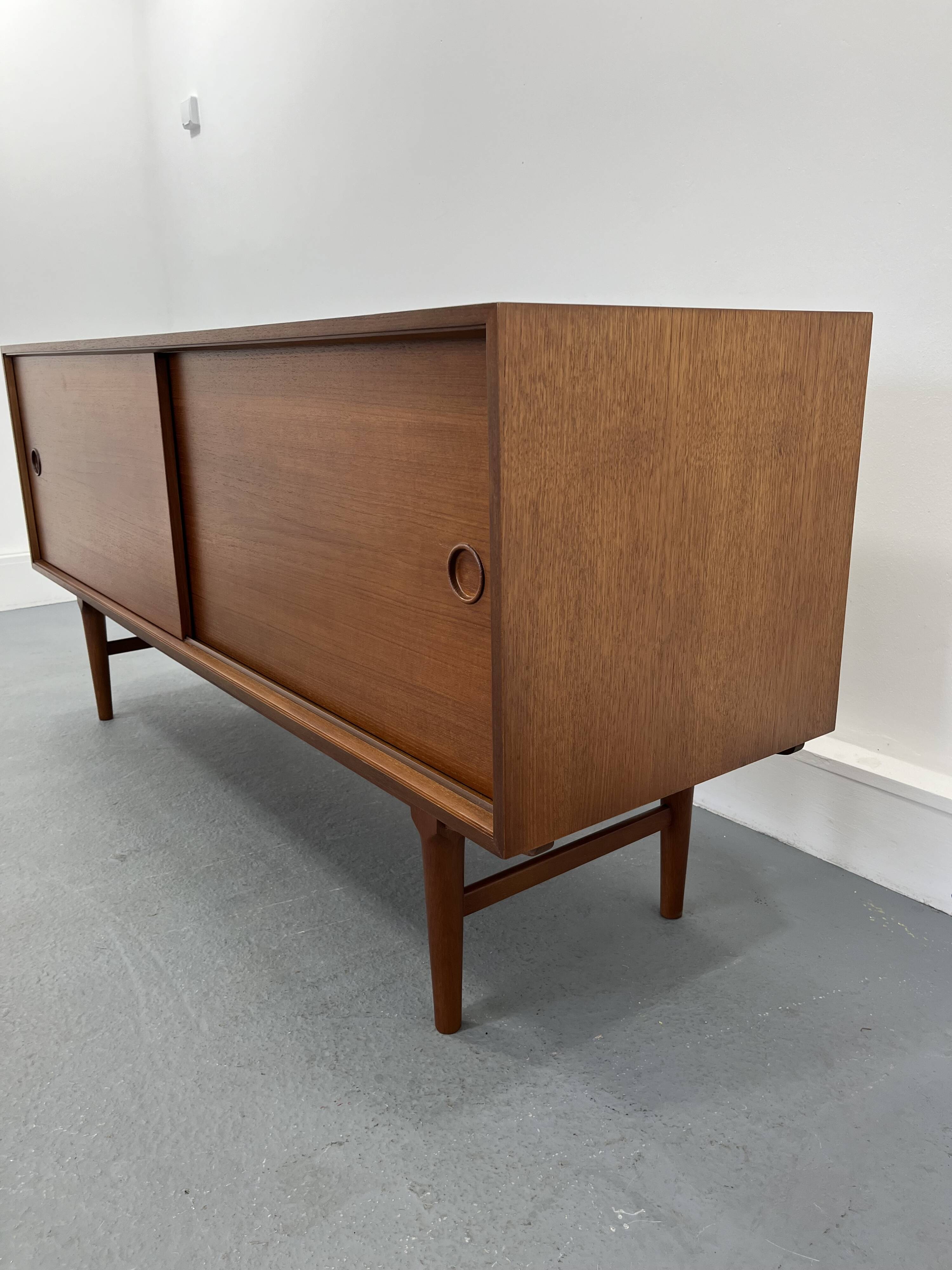 Enfilade danoise en teck, années 1960