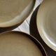 Set of 6 stoneware plates Village France D24
