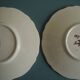 set of 6 Sarreguemines Agreste art table antique french cups plates