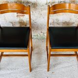 Pair of Scandinavian chairs, vintage circa 1970's