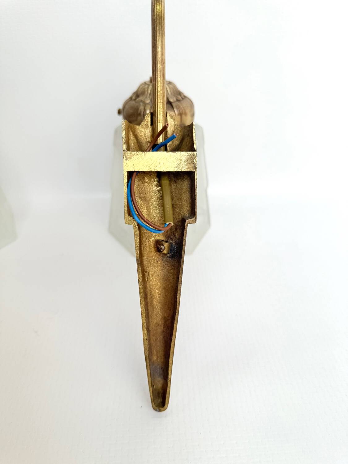 Antique art deco wall lights