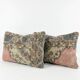 Set of 2 vintage Turkish cushion covers 41x61 cm