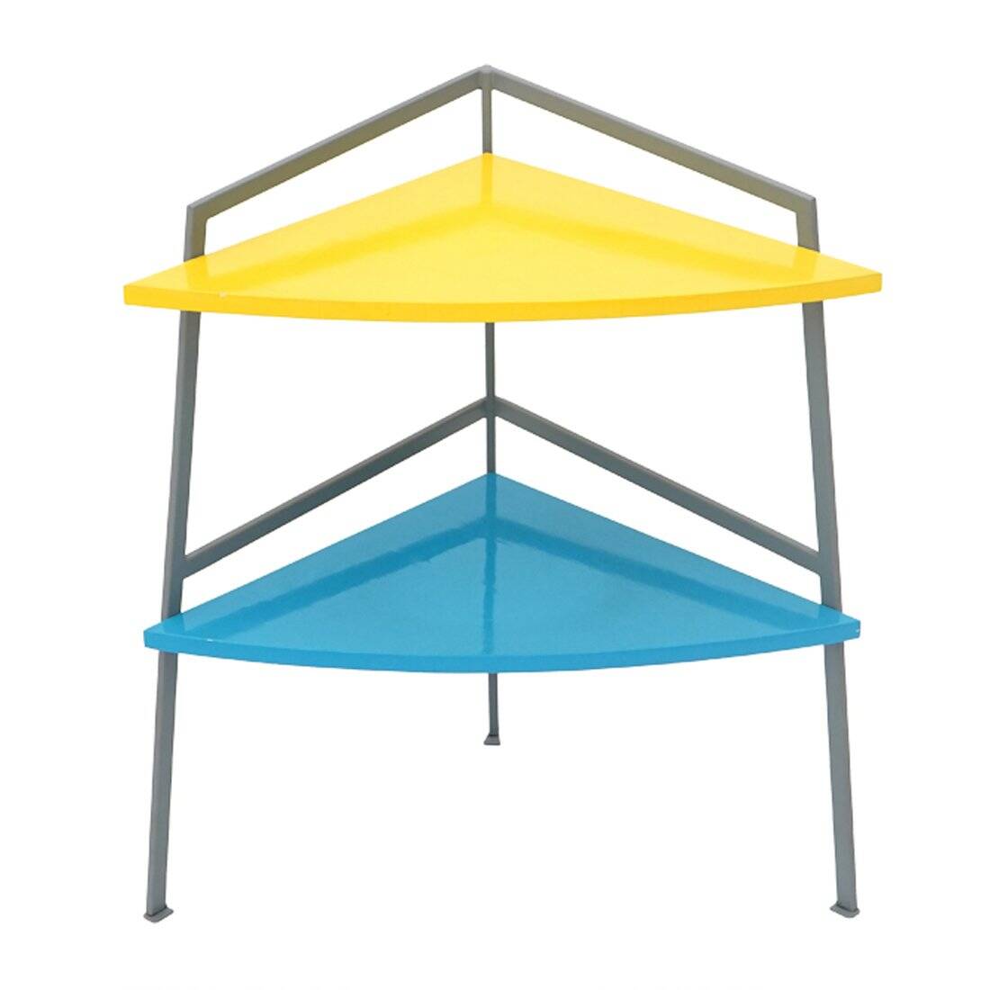 Corner table with two shelves, 1980s