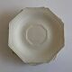 Set de 4 assiettes octogonales perles Creil & Montereau 19e