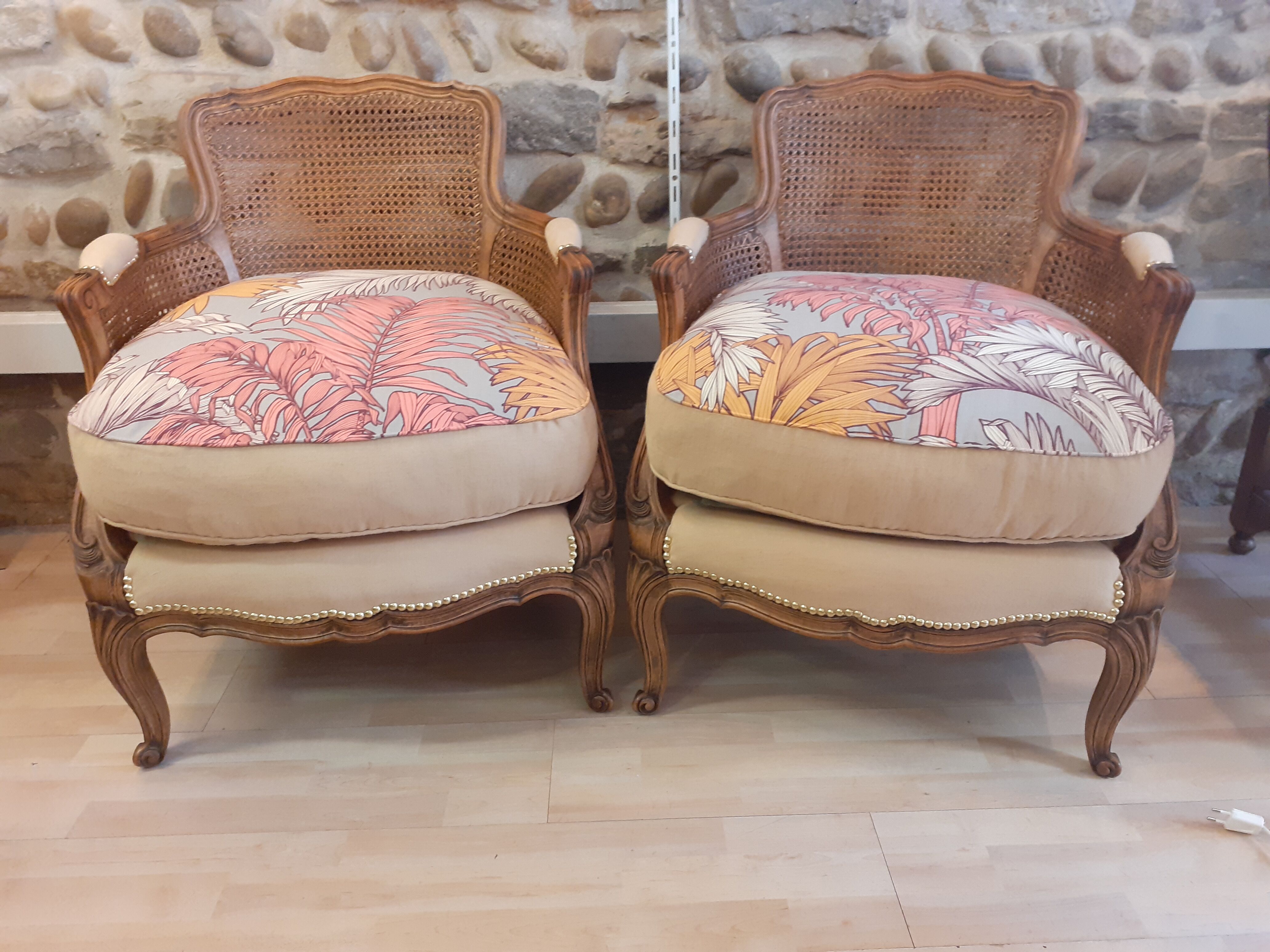 Pair of armchairs