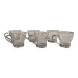 Set of 6 coffee cups 1980