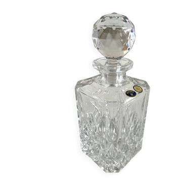 Carafe à whisky en cristal de Bohême 24 % PbO – République tchèque - N