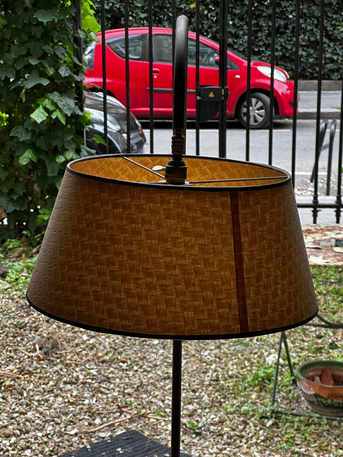 Mid-century reading floor lamp