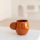 Mug en céramique Ambre terracotta