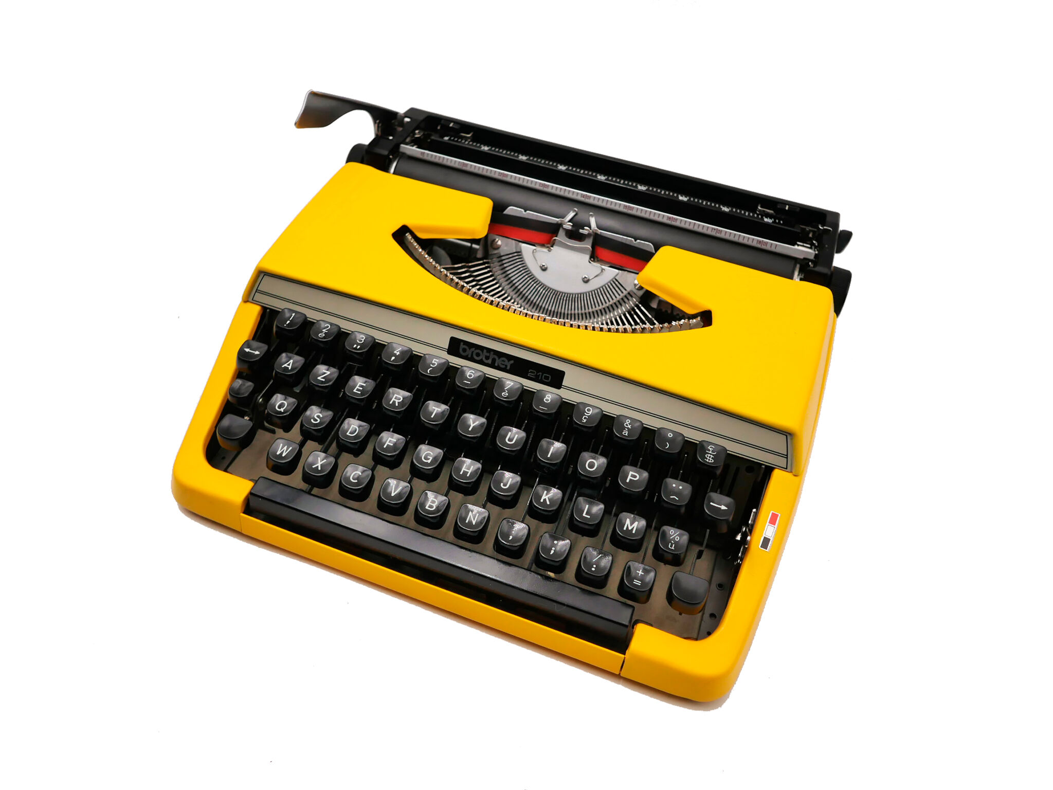 Brother 210 Typewriter Yellow Yellow Cab Revised Ribbon New