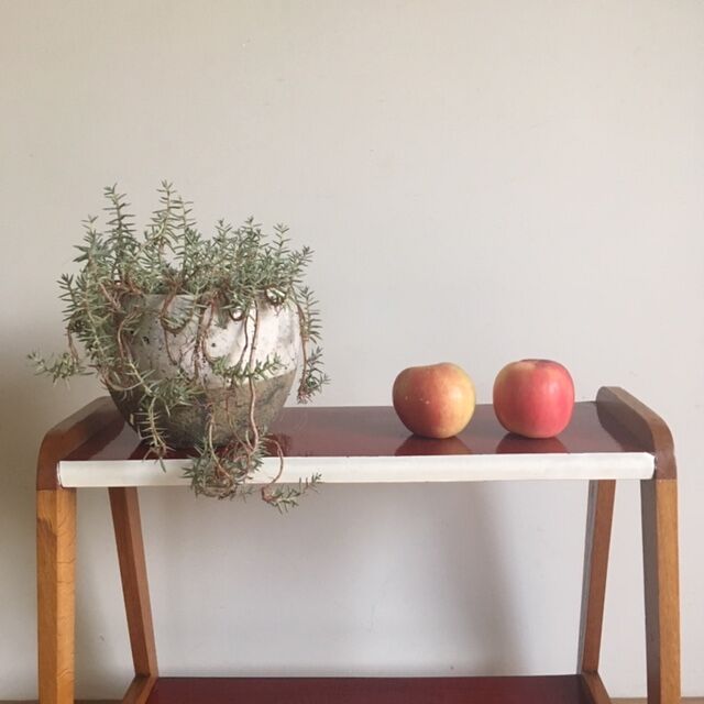 Double tray side table