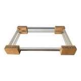 Small tray with mirror