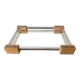 Small tray with mirror