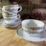 Fine porcelain tea cups