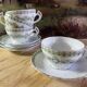 Fine porcelain tea cups