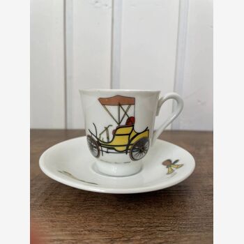 Tasse à café en porcelaine de Heinplafz Hartporzellan