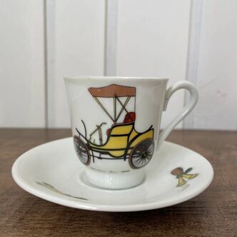 Porcelain coffee cup from Heinplafz Hartporzellan