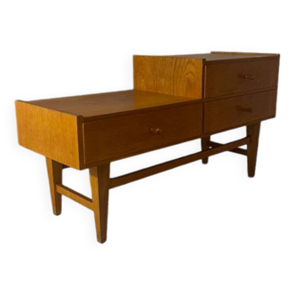Light wood storage unit