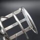 Silver metal toast carrier - circa 1940